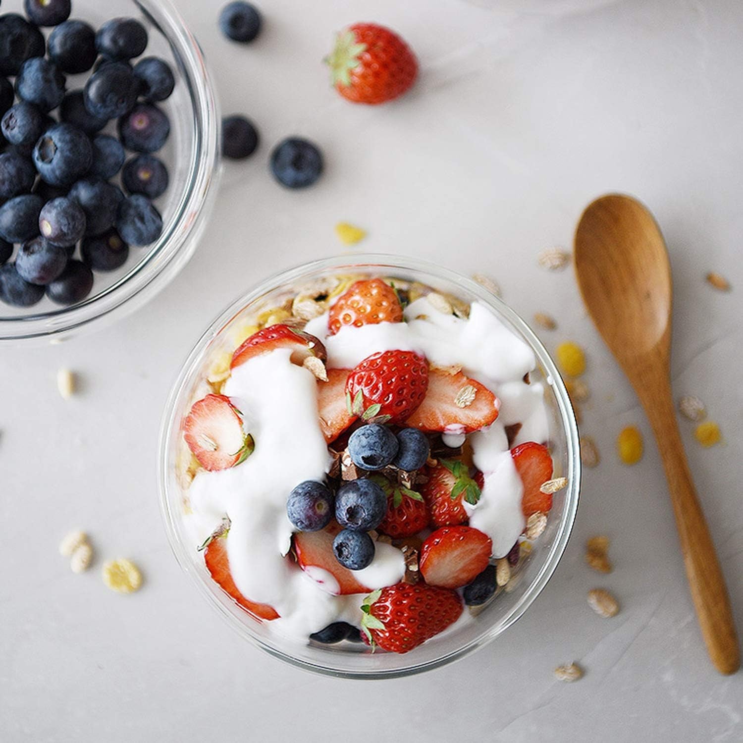 Lot de 6 Bols en Verre Double Paroi – 320 ml