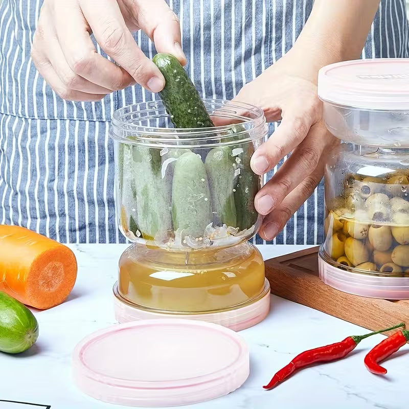 Lot de 3 Bols Sablier pour Olives & Cornichons avec Passoire